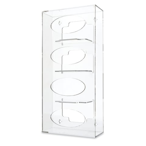 Side-Loading Acrylic Glove Dispensers - Marketlab