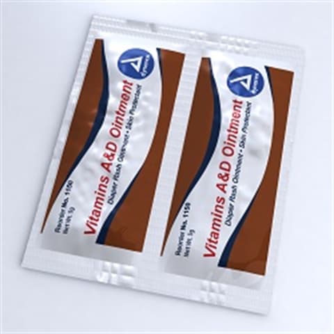 Vitamin A&D Ointment, Foil Pack, 5 gm