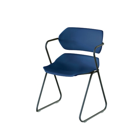 Acton Stacking Chair with Arms Marketlab