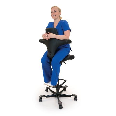 Ergonomic balance chair clearance