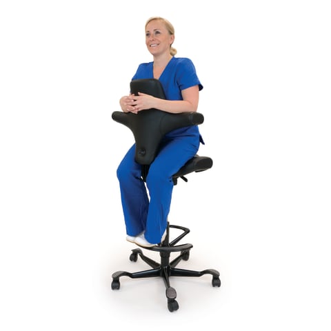 Ergo Chair and Stool for Sonographers