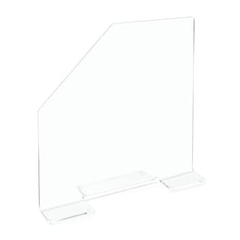 Marketlab Antimicrobial Splash Guard with Cutaway - Marketlab