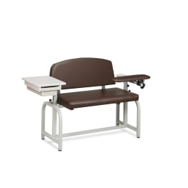 Lab X Series Extra-Wide Blood Draw Chairs - Marketlab