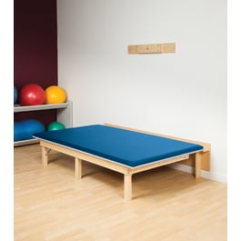 Flat Top Wooden Treatment Exam Table H-Brace | Marketlab