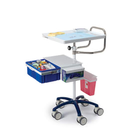 Deluxe Flat-Top Titan Draw Cart with Auto Lift - Marketlab