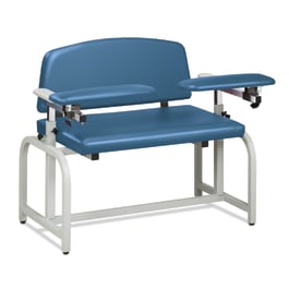 Vinyl Extra-Wide Bariatric Phlebotomy Chair - Marketlab