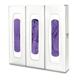 TrippNT® Priced Right Smile Glove Box Dispenser White Styrene Can Be