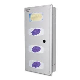 Saudade① REWIND × 02 DESIGN LABORATORY Bowman Steel Recessed Triple Glove Box and Single Mask