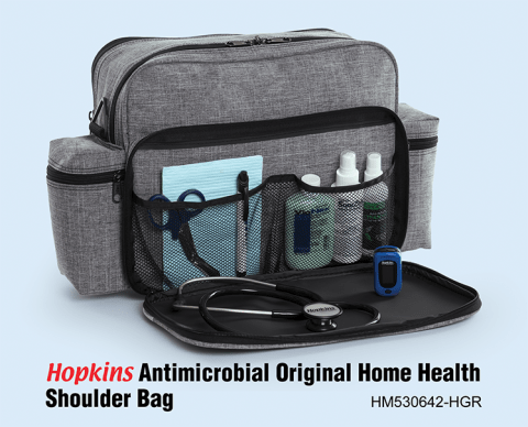 Hopkins Antimicrobial Original Home Health Shoulder Bag